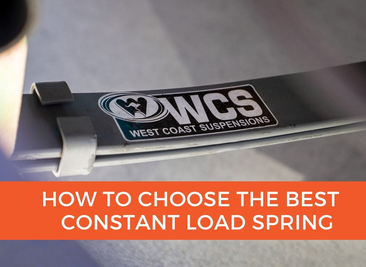 How to Choose the Best Constant Load Spring Weight for Your 4x4