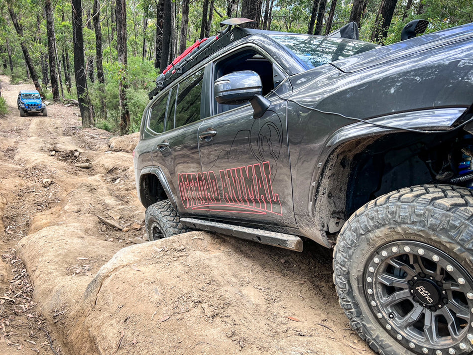 Offroad Animal Rock Sliders Welded for LC300 (2022 on)