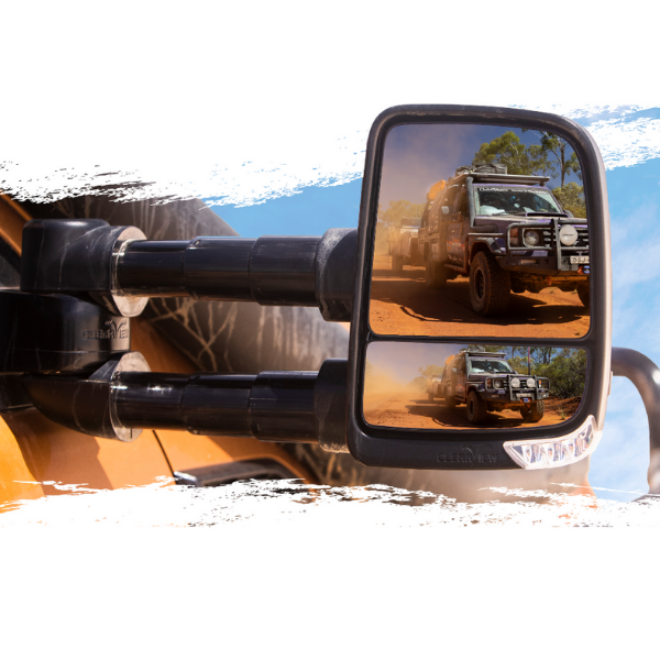 Clearview Accessories Next Gen Towing Mirrors for Toyota LandCruiser 300 Series