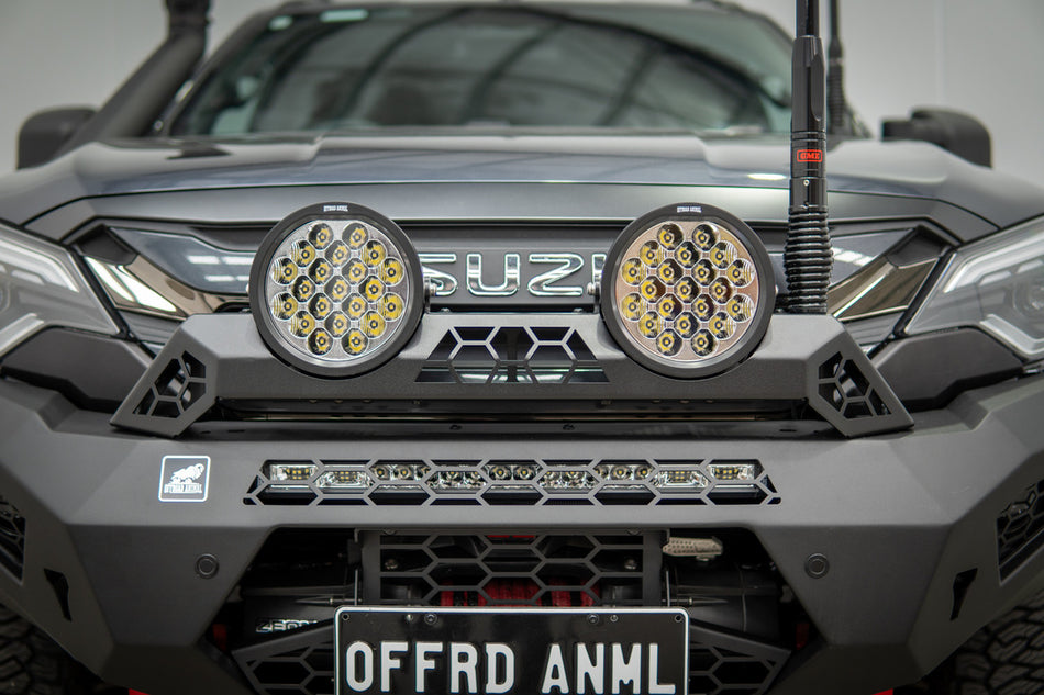Rally Hoop to Suit Offroad Animal Butt Kicker Lights For Bars With 8 Degree Top Face