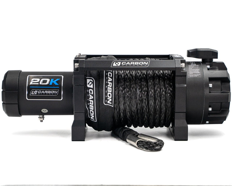 Carbon Offroad Scout Pro 20000lb Truck Winch - 12V