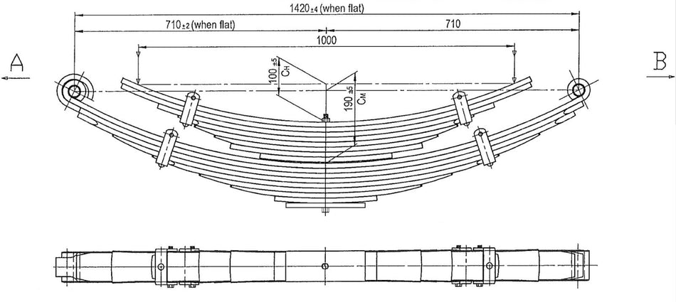 WCS Multileaf Spring for Isuzu FSR/FTS [Drive]