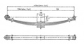 WCS Parabolic Leaf Spring for Isuzu FTR [Front]