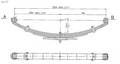 WCS Multileaf Spring for Isuzu NPS [Front]