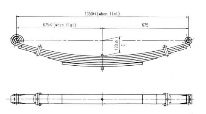 WCS Multileaf Spring for Isuzu FSS [Front]