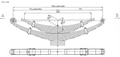 WCS Multileaf Spring for Isuzu FTS [Rear]