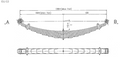WCS Multileaf Spring Replacement for Isuzu FRR [Front]