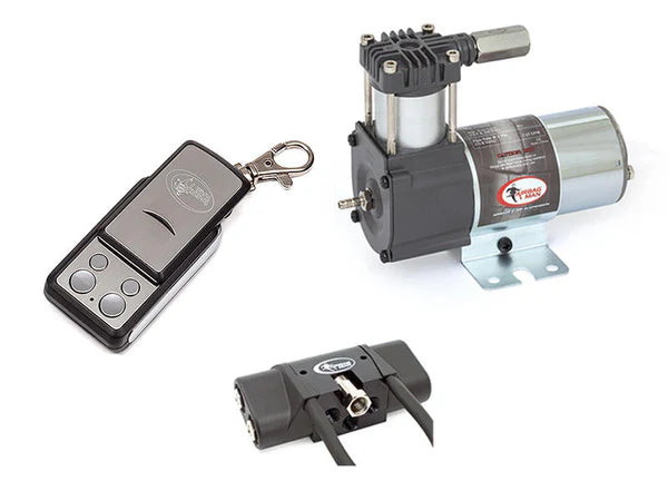 Airbag Man Wireless Dual Air Control Kit with Light Duty Compressor