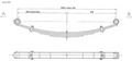 WCS Multileaf Spring for Mitsubishi Canter [Front]