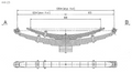 WCS Multileaf Spring for Mitsubishi Canter FGB71 [Rear]