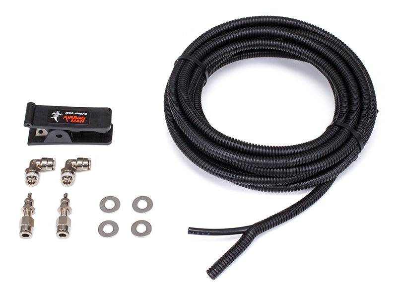 Airbag Man Service Kit for Leaf Spring Helper Kits with 1/4" Elbows