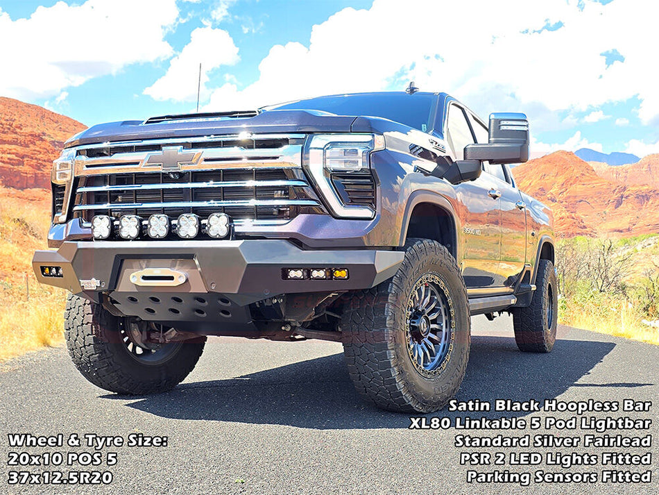 Chevrolet Silverado 2024-On 2500-3500 Khaos Hoopless Bumper