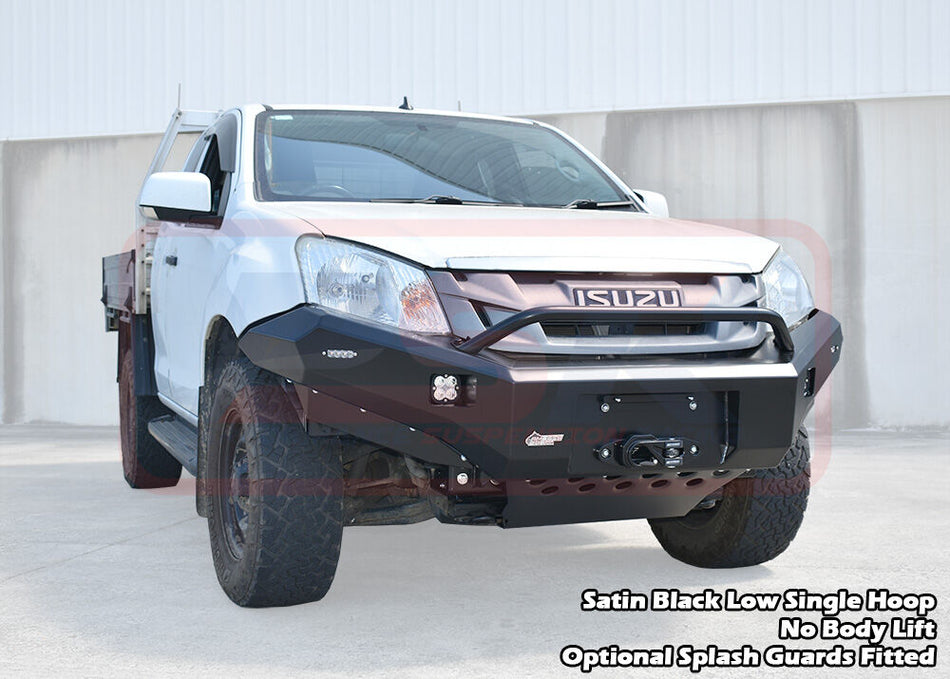 Isuzu D-MAX 1 (Strut Front) 2012-2017 Ambush Low Single Hoop Bullbar