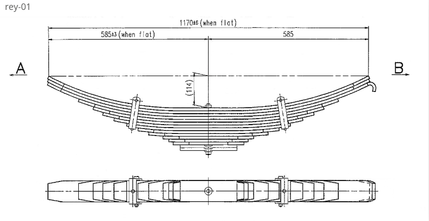 WCS Multileaf Spring for Scania G112M/G112H (All Years) [Drive]