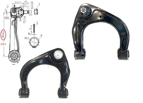 Sterling Parts Control Arm for Ranger