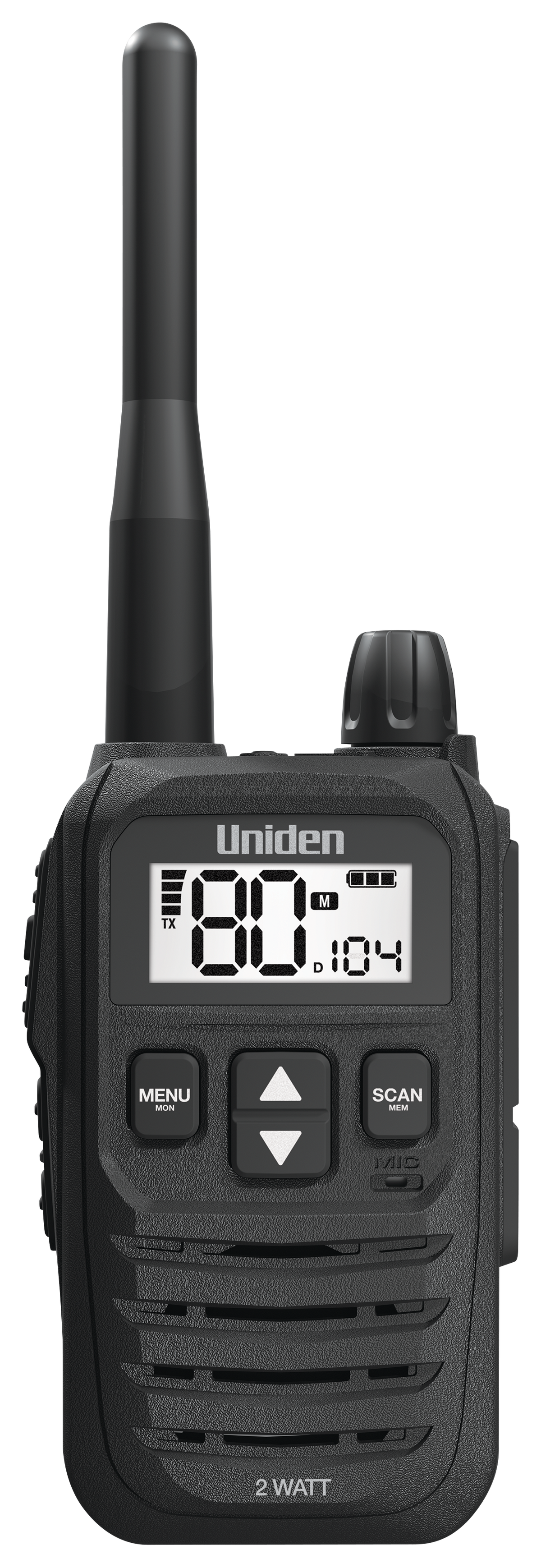 Uniden UH825 detail