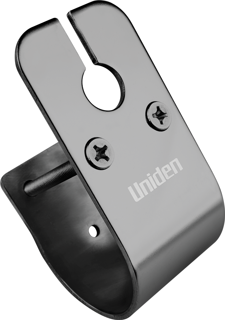 Uniden MBU-03BK 50mm Wrap Around Bull Bar Antenna Bracket in black