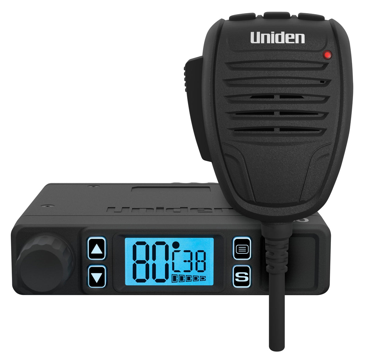 Uniden X80 detail