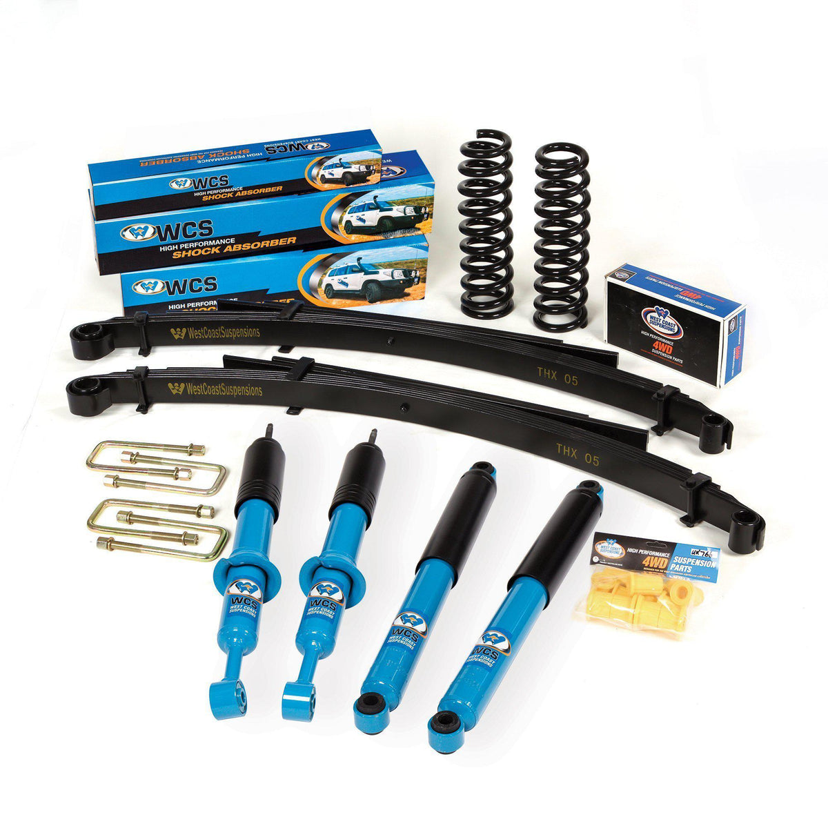 GVM upgrade lift kit (3300kg) for Holden Colorado RG