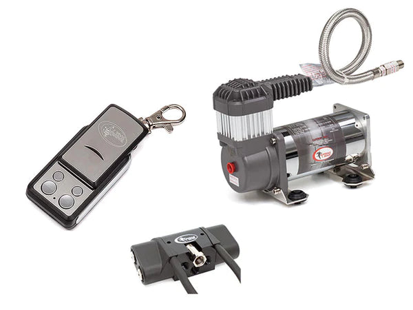 Airbag Man Wireless Air Control Kit with Heavy Duty Compressor (No Air Tank)