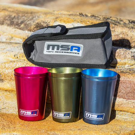 MSA Travel Cup Set of 6 (incl Canvas Bag)