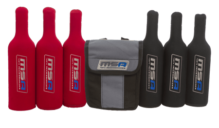 MSA Wine Bottle Tubes (incl Canvas Bag)