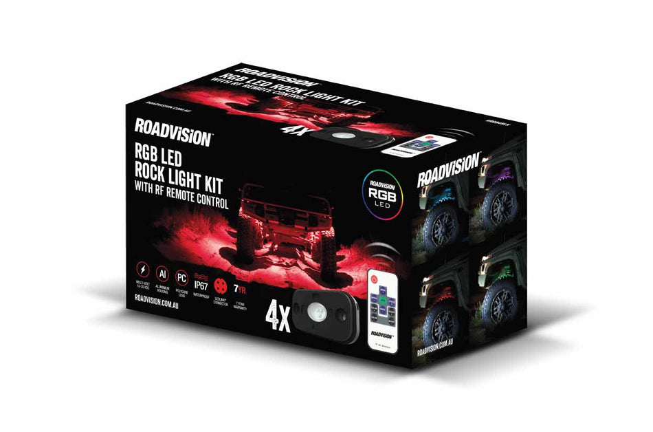 Roadvision Underbody RGB Multi-Colour LED Rock Lights