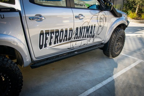 Offroad Animal Rock Sliders for D-MAX