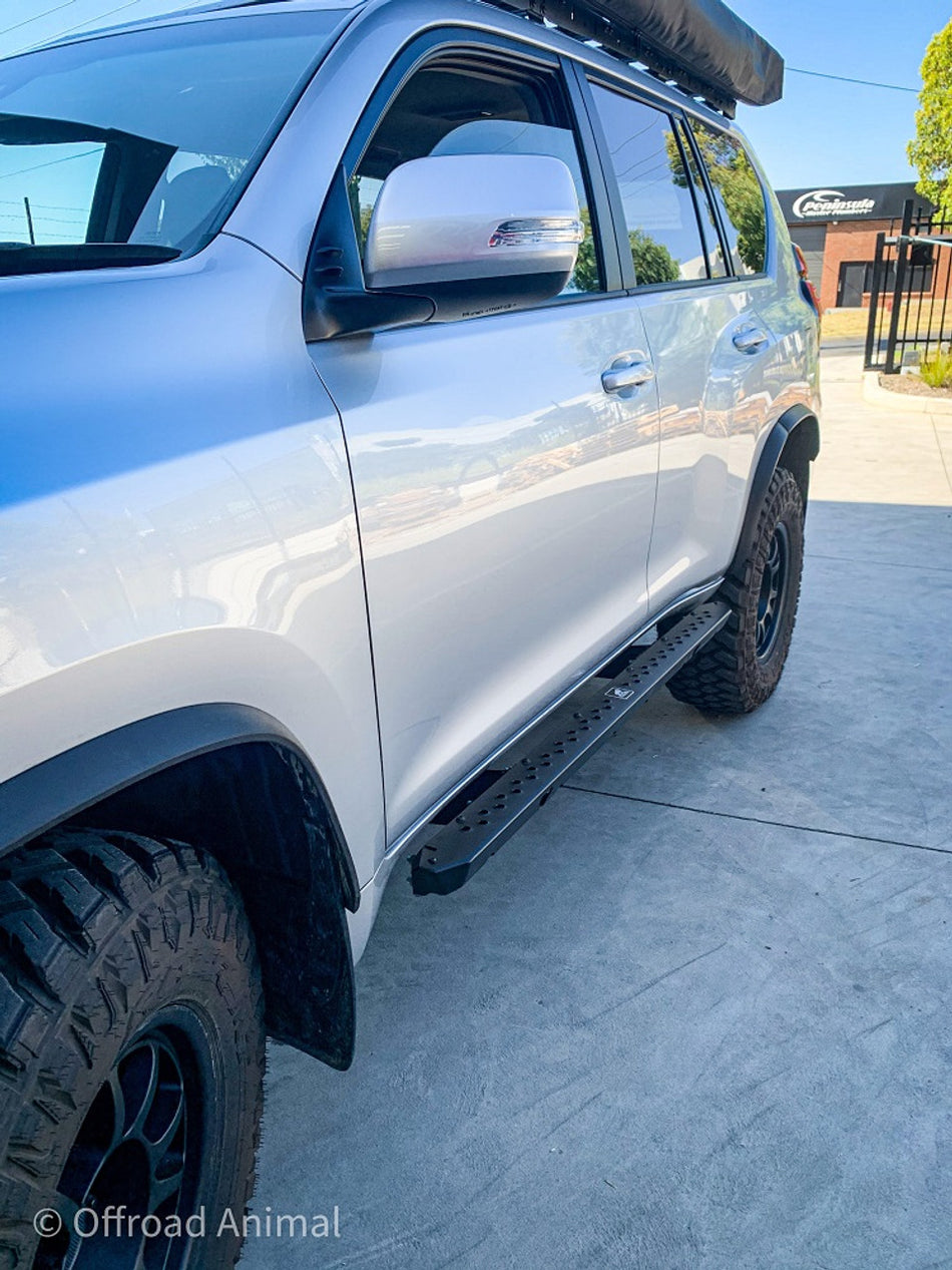 Offroad Animal Rock Sliders for Prado
